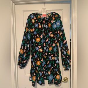 Kate Spade Floral Black Dress